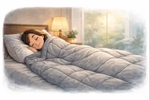 מה ההבדל בין שמיכה רגילה לשמיכה כבדה ואיך בוחרים את המתאימה לך?